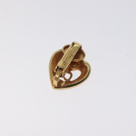 Christian Dior Earring metal Gold Auth 129566