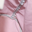 PRADA Pouch Nylon Pink Silver Auth 129576-12