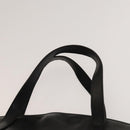 GUCCI Tote Bag PVC Leather 2Set Beige Black gold Auth 129585-14