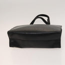 GUCCI Tote Bag PVC Leather 2Set Beige Black gold Auth 129585-15