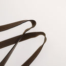 GUCCI Tote Bag PVC Leather 2Set Beige Black gold Auth 129585-6