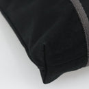 HERMES Fourre Tout Cabas Tote Bag Canvas Black Auth 129600-14