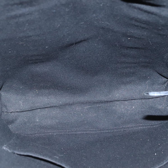 HERMES Fourre Tout Cabas Tote Bag Canvas Black Auth 129600