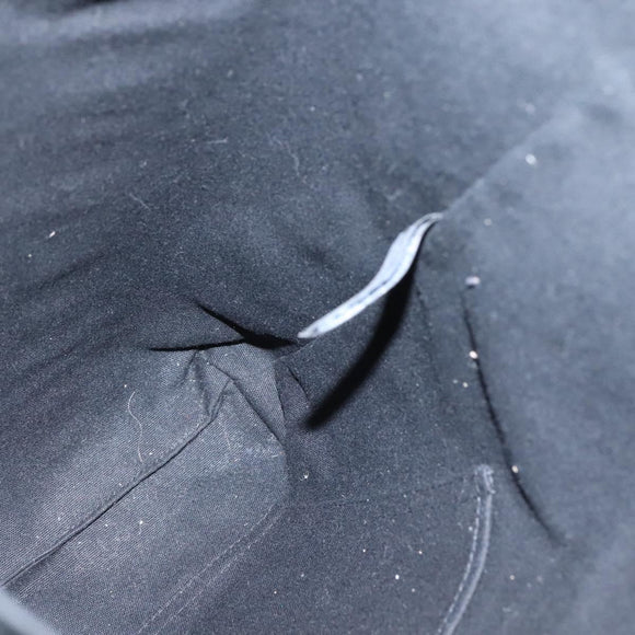 HERMES Fourre Tout Cabas Tote Bag Canvas Black Auth 129600