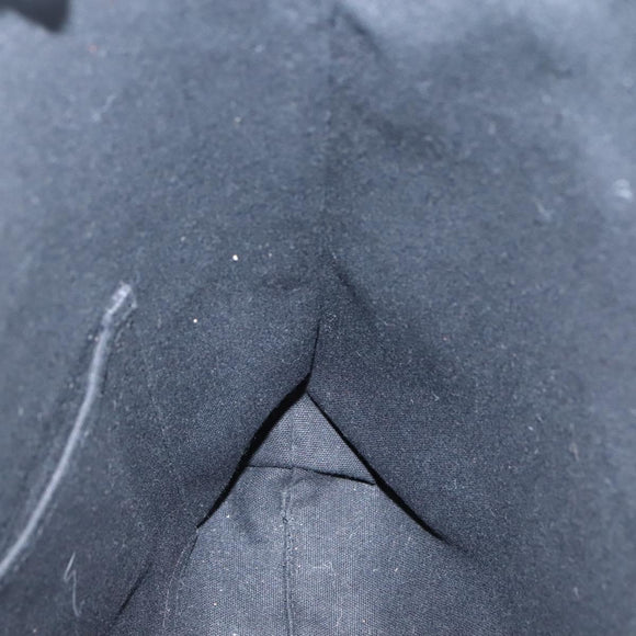 HERMES Fourre Tout Cabas Tote Bag Canvas Black Auth 129600