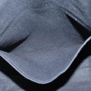 HERMES Fourre Tout Cabas Tote Bag Canvas Black Auth 129600-12