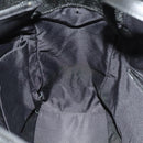 CHANEL Paris Biarritz Tote Bag Coated Canvas Black Silver CC Auth 129603-19