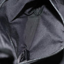 CHANEL Paris Biarritz Tote Tasche beschichtete Leinwand Schwarz Silber CC Auth 129603-21