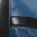 LOUIS VUITTON Epi Petit Noe Shoulder Bag Bicolor Black Blue M44152 Auth 129607-17