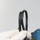 LOUIS VUITTON Epi Petit Noe Shoulder Bag Bicolor Black Blue M44152 Auth 129607-10