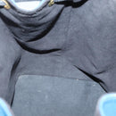 LOUIS VUITTON Epi Petit Noe Shoulder Bag Bicolor Black Blue M44152 Auth 129607-18