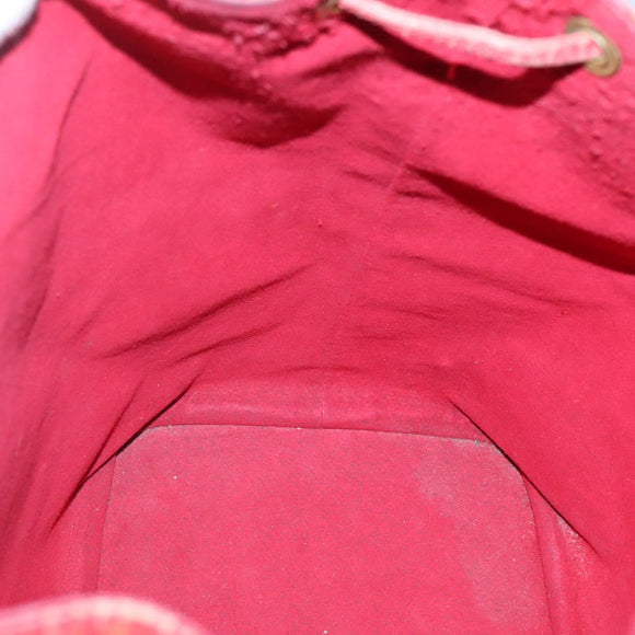 LOUIS VUITTON Epi Petit Noe Shoulder Bag Red M44107 LV Auth 129608