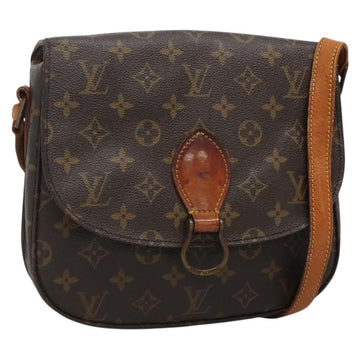 LOUIS VUITTON Monogram Saint Cloud GM Shoulder Bag M51242 LV Auth 129618