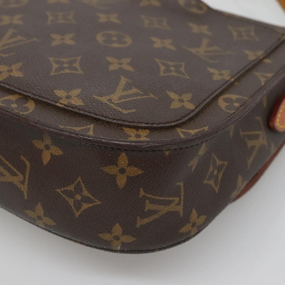LOUIS VUITTON Monogram Saint Cloud GM Shoulder Bag M51242 LV Auth 129618