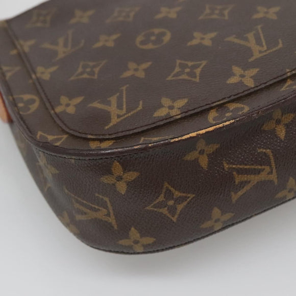 LOUIS VUITTON Monogram Saint Cloud GM Shoulder Bag M51242 LV Auth 129618
