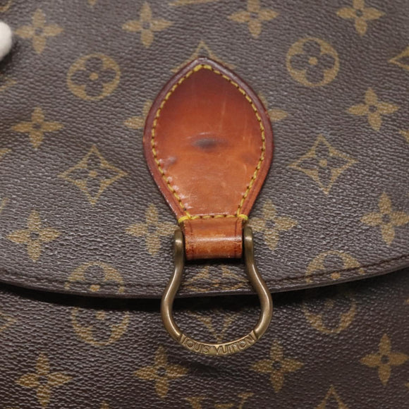 LOUIS VUITTON Monogram Saint Cloud GM Shoulder Bag M51242 LV Auth 129618