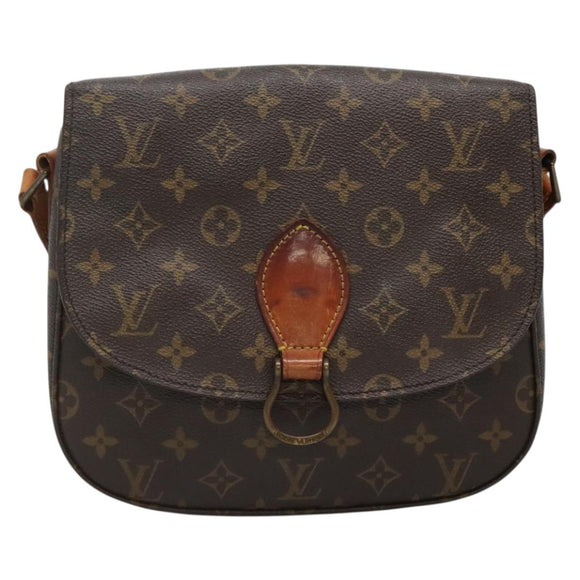 LOUIS VUITTON Monogram Saint Cloud GM Shoulder Bag M51242 LV Auth 129618