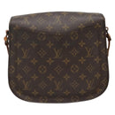 LOUIS VUITTON Monogram Saint Cloud GM Shoulder Bag M51242 LV Auth 129618-2