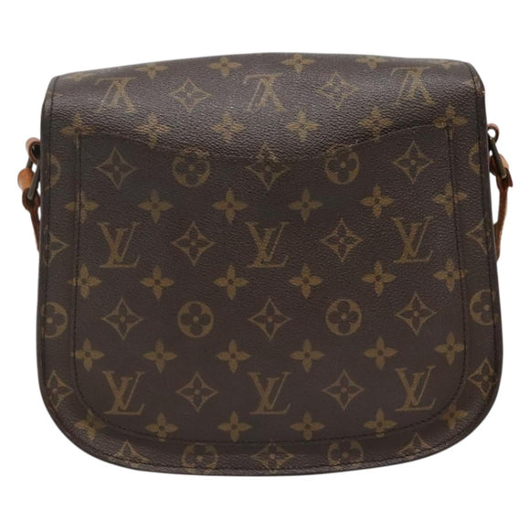 LOUIS VUITTON Monogram Saint Cloud GM Shoulder Bag M51242 LV Auth 129618
