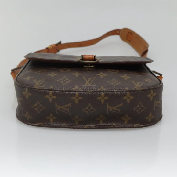 LOUIS VUITTON Monogram Saint Cloud GM Shoulder Bag M51242 LV Auth 129618