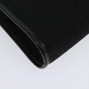 Christian Dior Trotter Canvas Shoulder Bag Black Gold Auth 129624-16