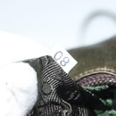 PRADA Shoulder Bag Satin Green Silver Auth 129632-12