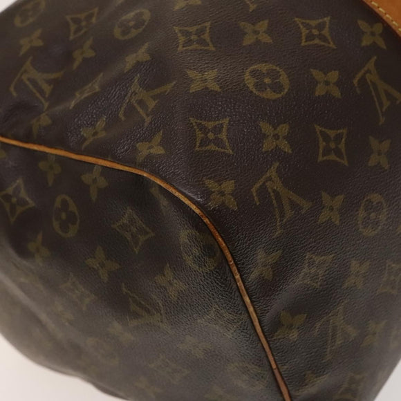 LOUIS VUITTON Monogram Sac Souple 45 Boston Bag M41624 LV Auth 129635