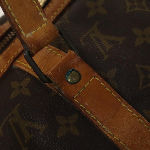 LOUIS VUITTON Monogram Sac Souple 45 Boston Bag M41624 LV Auth 129635