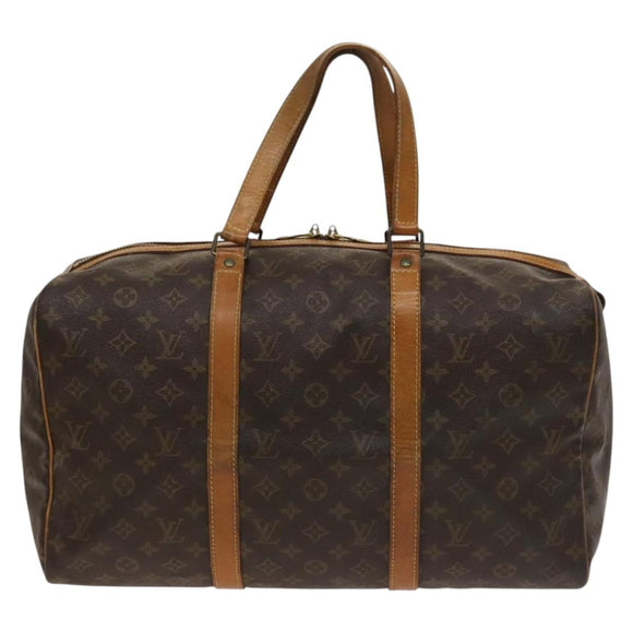 LOUIS VUITTON Monogram Sac Souple 45 Boston Bag M41624 LV Auth 129635