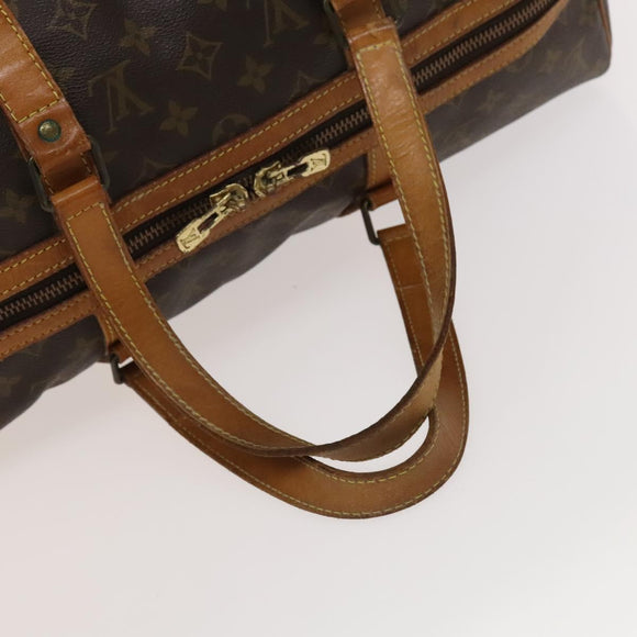 LOUIS VUITTON Monogram Sac Souple 45 Boston Bag M41624 LV Auth 129635