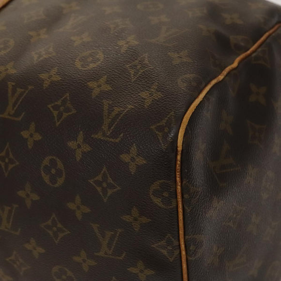 LOUIS VUITTON Monogram Keepall 55 Boston Bag M41424 LV Auth 129636