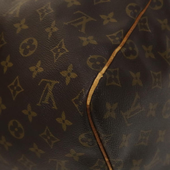 LOUIS VUITTON Monogram Keepall 55 Boston Bag M41424 LV Auth 129636