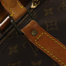 LOUIS VUITTON Monogram Keepall 55 Boston Bag M41424 LV Auth 129636-17