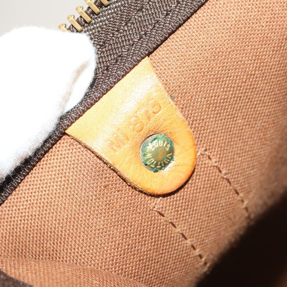 LOUIS VUITTON Monogram Keepall 55 Boston Bag M41424 LV Auth 129636