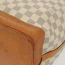 LOUIS VUITTON Damier Azur Noe Shoulder Bag N42222 LV Auth 129640-15