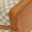 LOUIS VUITTON Damier Azur Noe Shoulder Bag N42222 LV Auth 129640-16