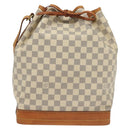 LOUIS VUITTON Damier Azur Noe Shoulder Bag N42222 LV Auth 129640-13