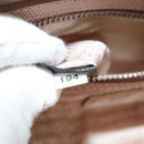 PRADA Chain Shoulder Bag Nylon 2way Pink Silver Auth 129644-12