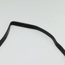 Christian Dior Shoulder Bag Leather Black Gold Auth 129647-14