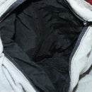 BALLY Shoulder Bag Leather Red Gold Auth 129654-12