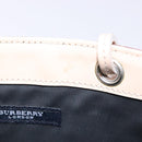 BURBERRY Nova Check Tote Bag Nylon Red Auth 129656-17