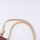 BURBERRY Nova Check Tote Bag Nylon Red Auth 129656-8