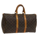 LOUIS VUITTON Monogram Keepall 45 Boston Bag M41428 LV Auth 129657-1