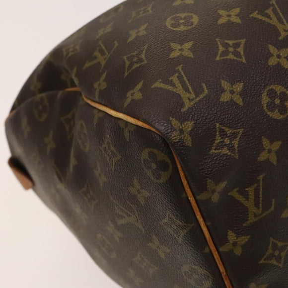 LOUIS VUITTON Monogram Keepall 45 Boston Bag M41428 LV Auth 129657
