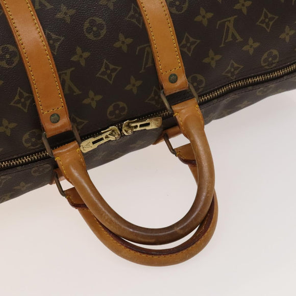LOUIS VUITTON Monogram Keepall 45 Boston Bag M41428 LV Auth 129657