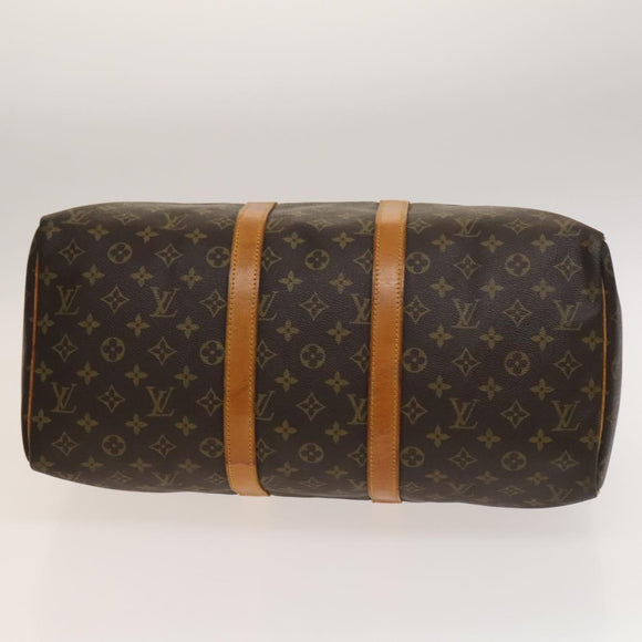 LOUIS VUITTON Monogram Keepall 45 Boston Bag M41428 LV Auth 129657