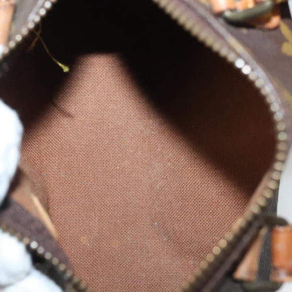 LOUIS VUITTON Monogram Mini Speedy Hand Bag M41534 LV Auth 129662