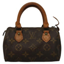 LOUIS VUITTON Monogram Mini Speedy Hand Bag M41534 LV Auth 129662-13