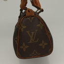 LOUIS VUITTON Monogram Mini Speedy Hand Bag M41534 LV Auth 129662-4