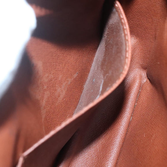 LOUIS VUITTON Monogram Compiegne 28 Clutch Bag M51845 LV Auth 129666